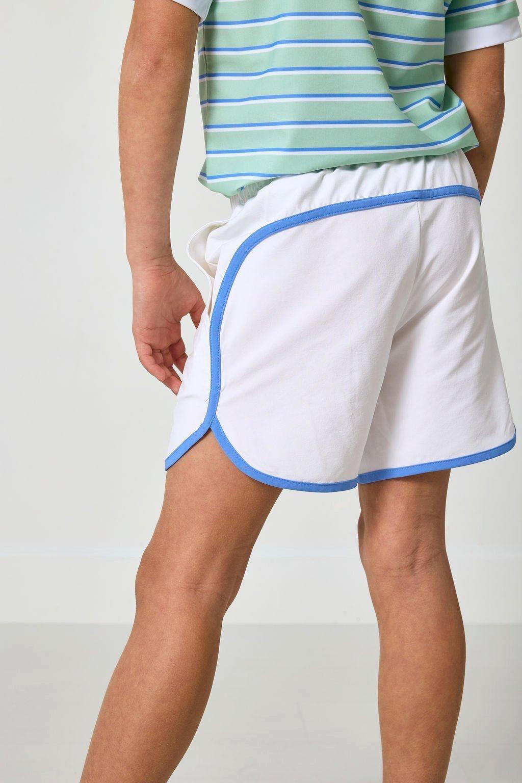 Boys Retro Super Short - White image number 4