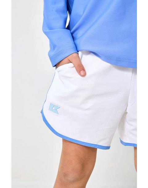 Boys Retro Super Short - White