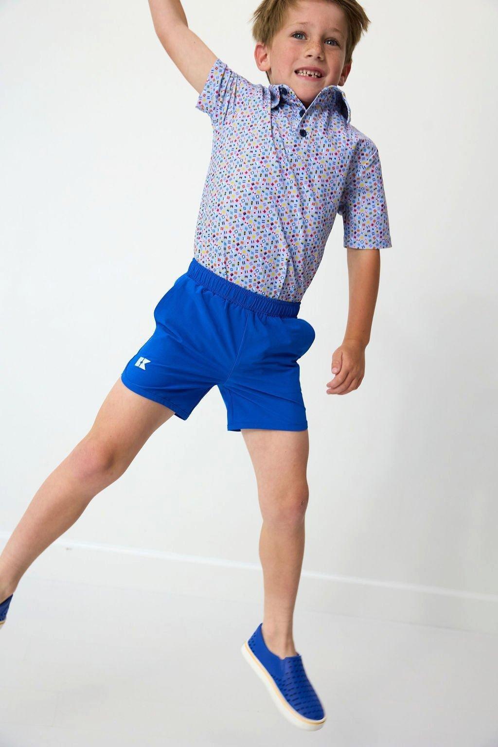Boys Super Short - Royal Blue image number 1