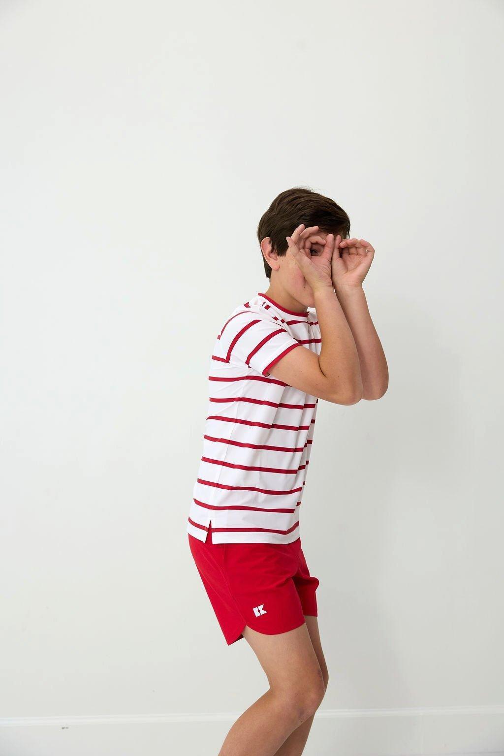 Practice Shirt - Red Stripe image number 2