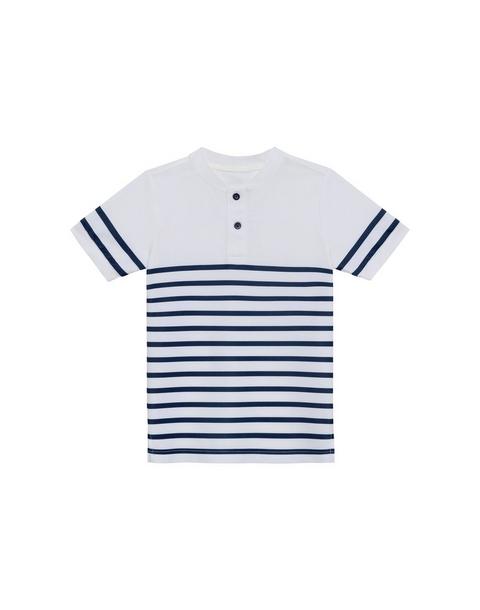 Boys Blade Shirt - Navy Stripe