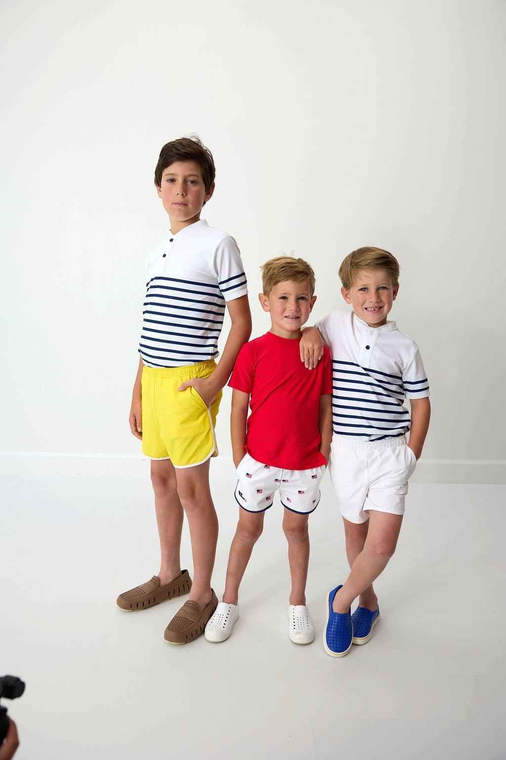 Boys Blade Shirt - Navy Stripe image number 4