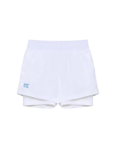 Boys Running Short - White