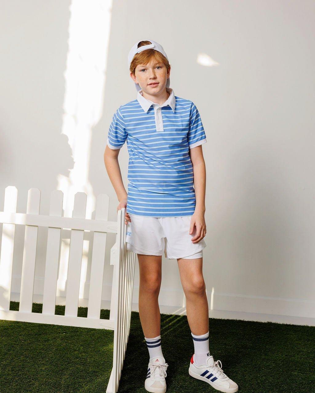Boys Running Short - White image number 3