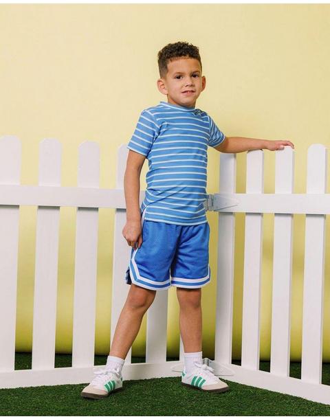 Boys Basketball Short - Sky Blue
