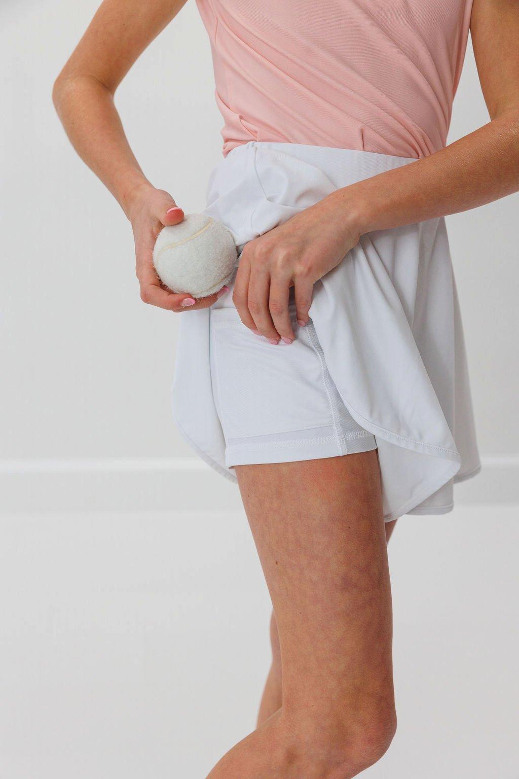 Twirly Skort - White image number 2