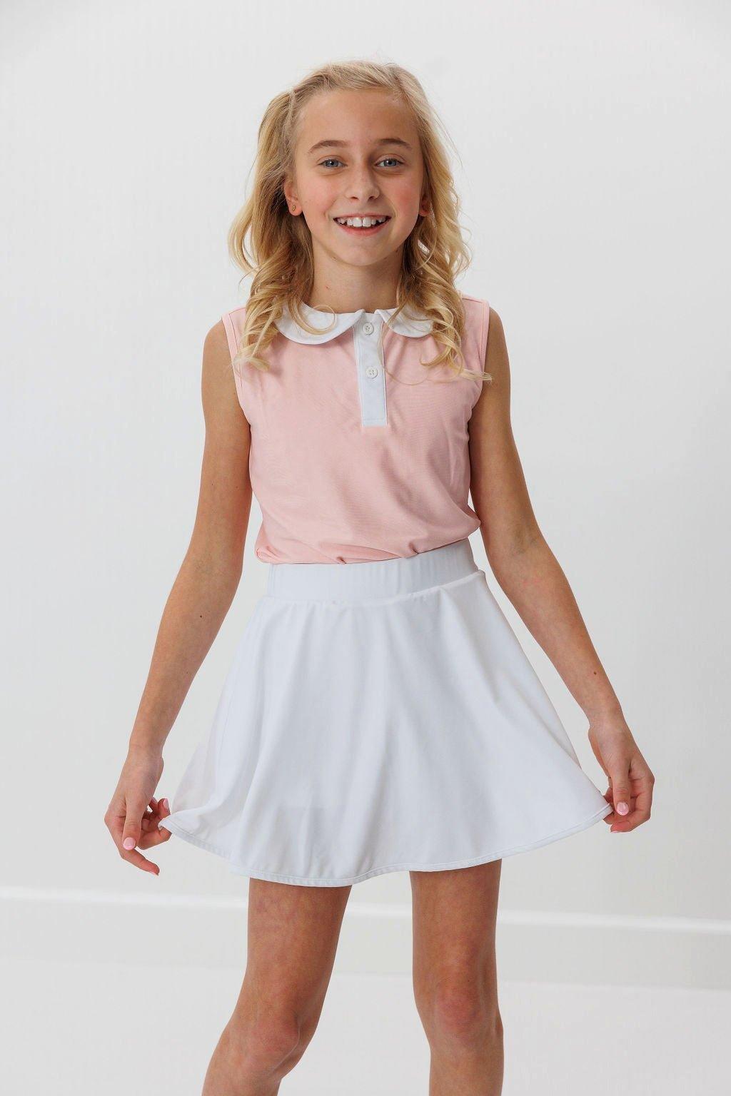 Twirly Skort - White image number 3