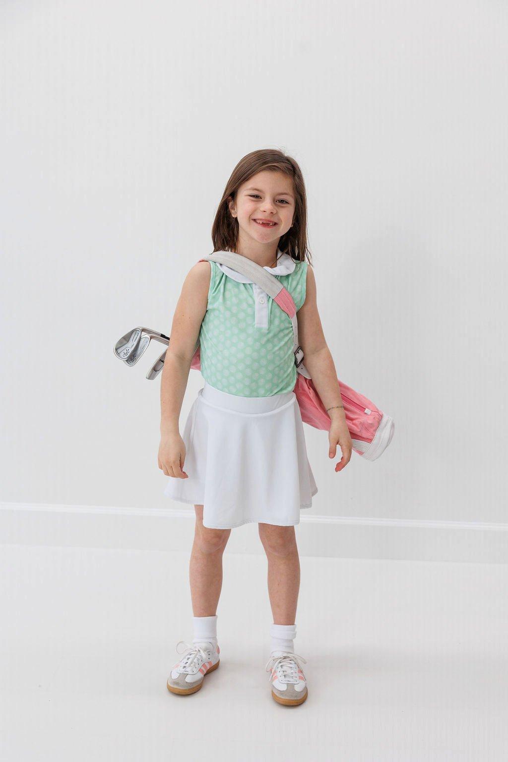 Twirly Skort - White image number 4