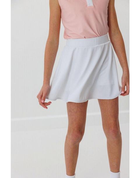 Twirly Skort - White