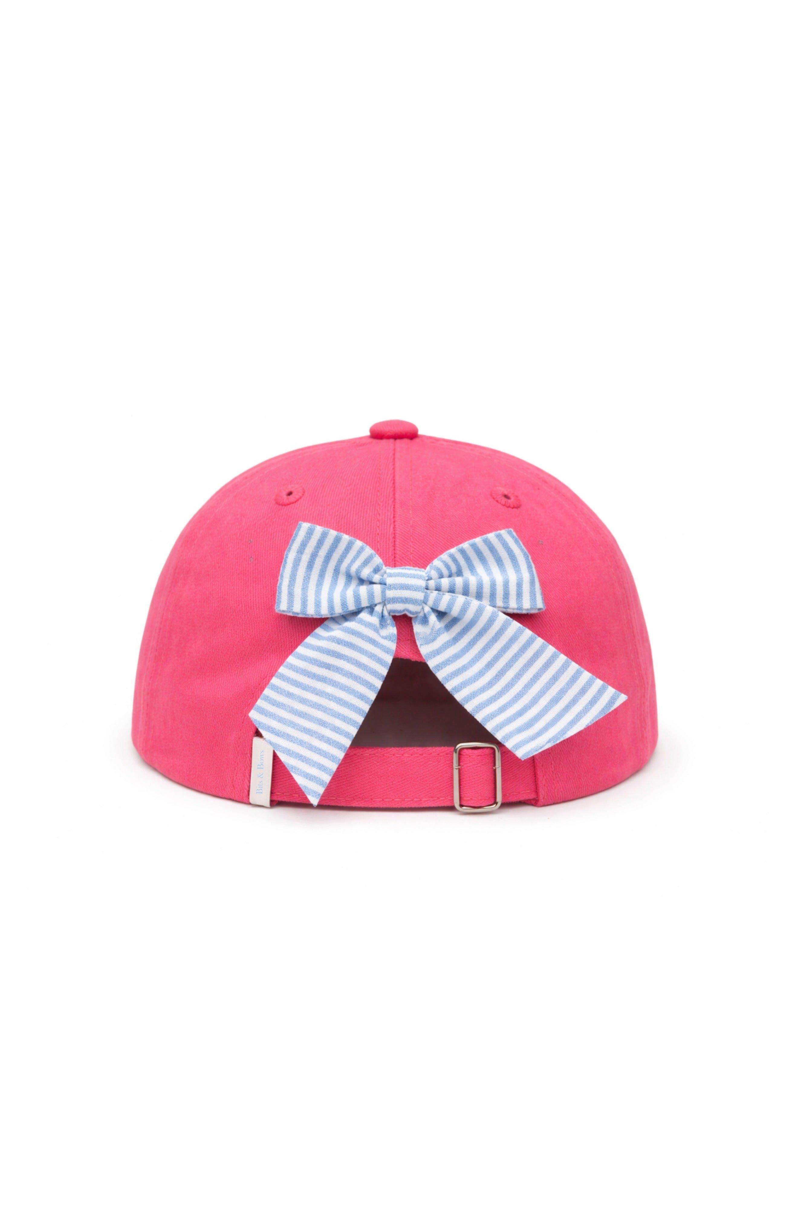Sailboat Bow Baseball Hat, Pink image number 2