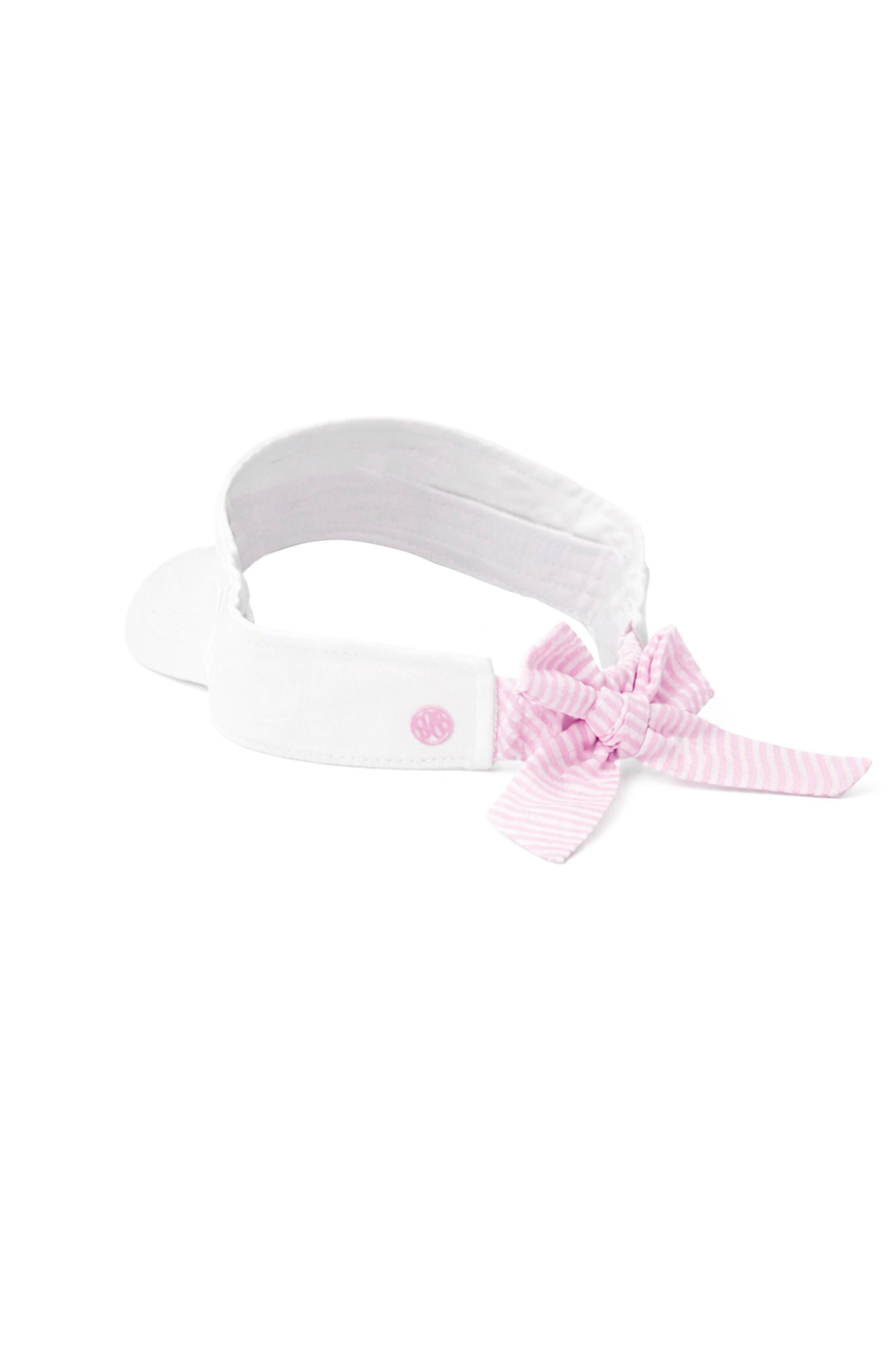 Love Tennis Bow Visor, White image number 2