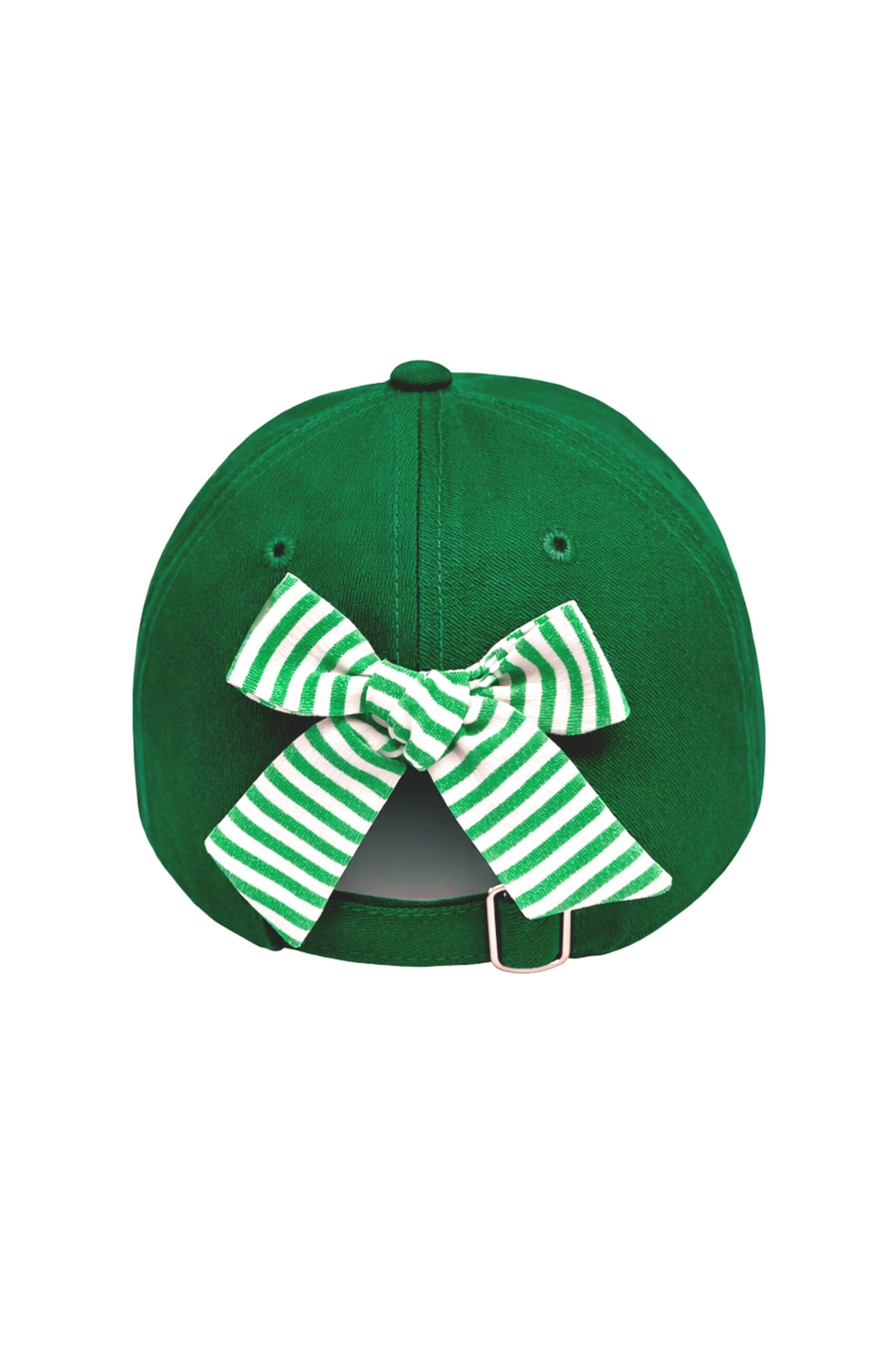 Golf Bow Baseball Hat, Green image number 2