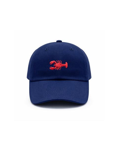Lobster Baseball Hat, Navy