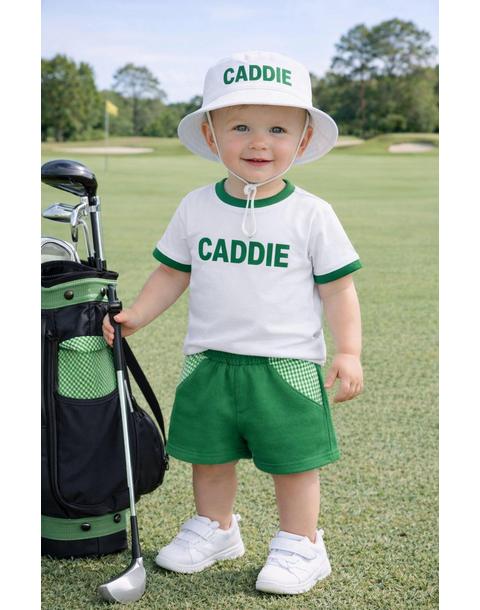 Caddie Bucket Hat, White