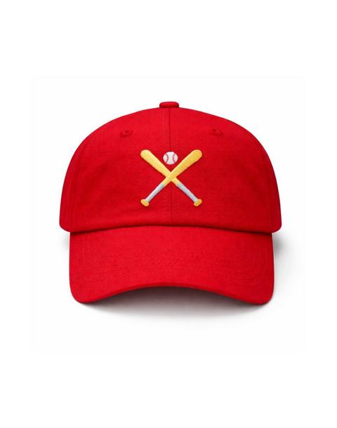 Baseball Bats Baseball Hat, Red