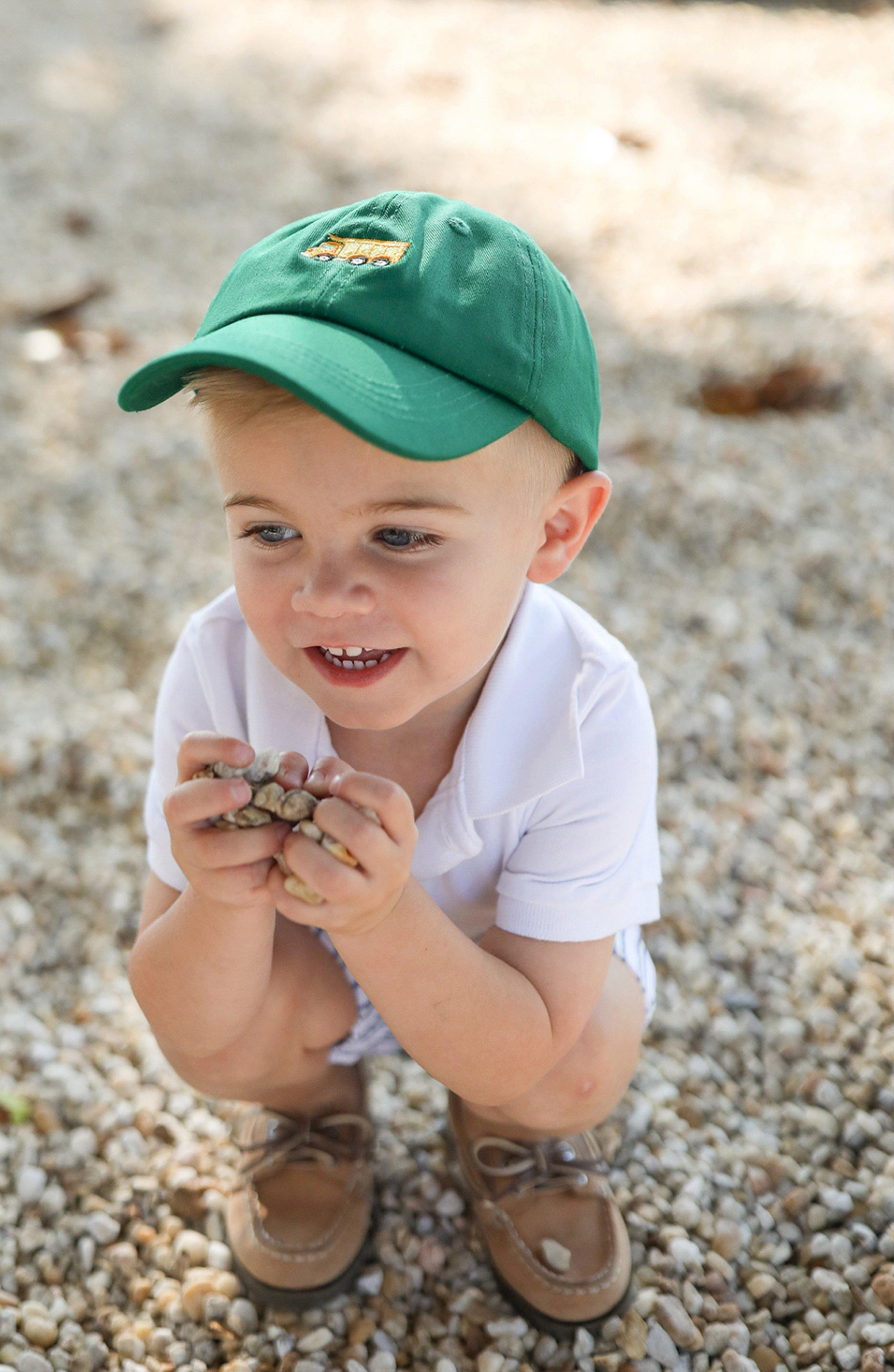 Dump Truck Baseball Hat, Green image number 1