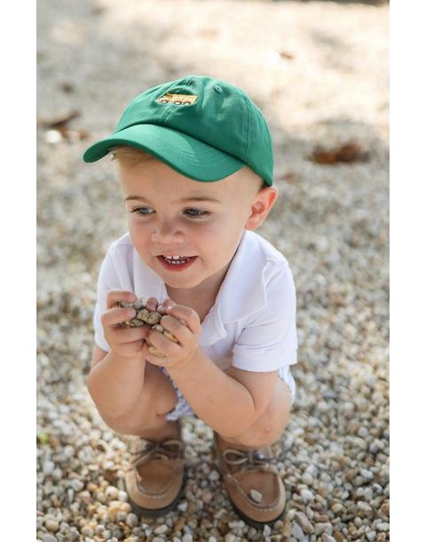 Dump Truck Baseball Hat, Green