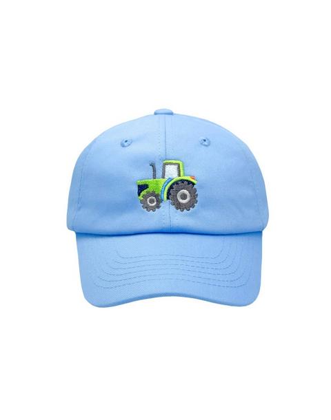 Tractor Baseball Hat, Blue