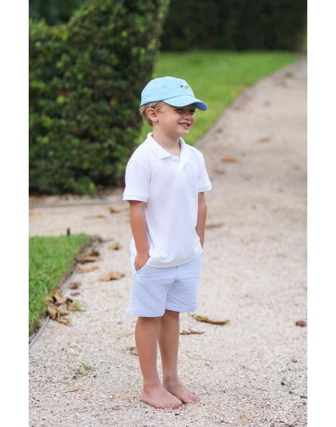 Tractor Baseball Hat, Blue