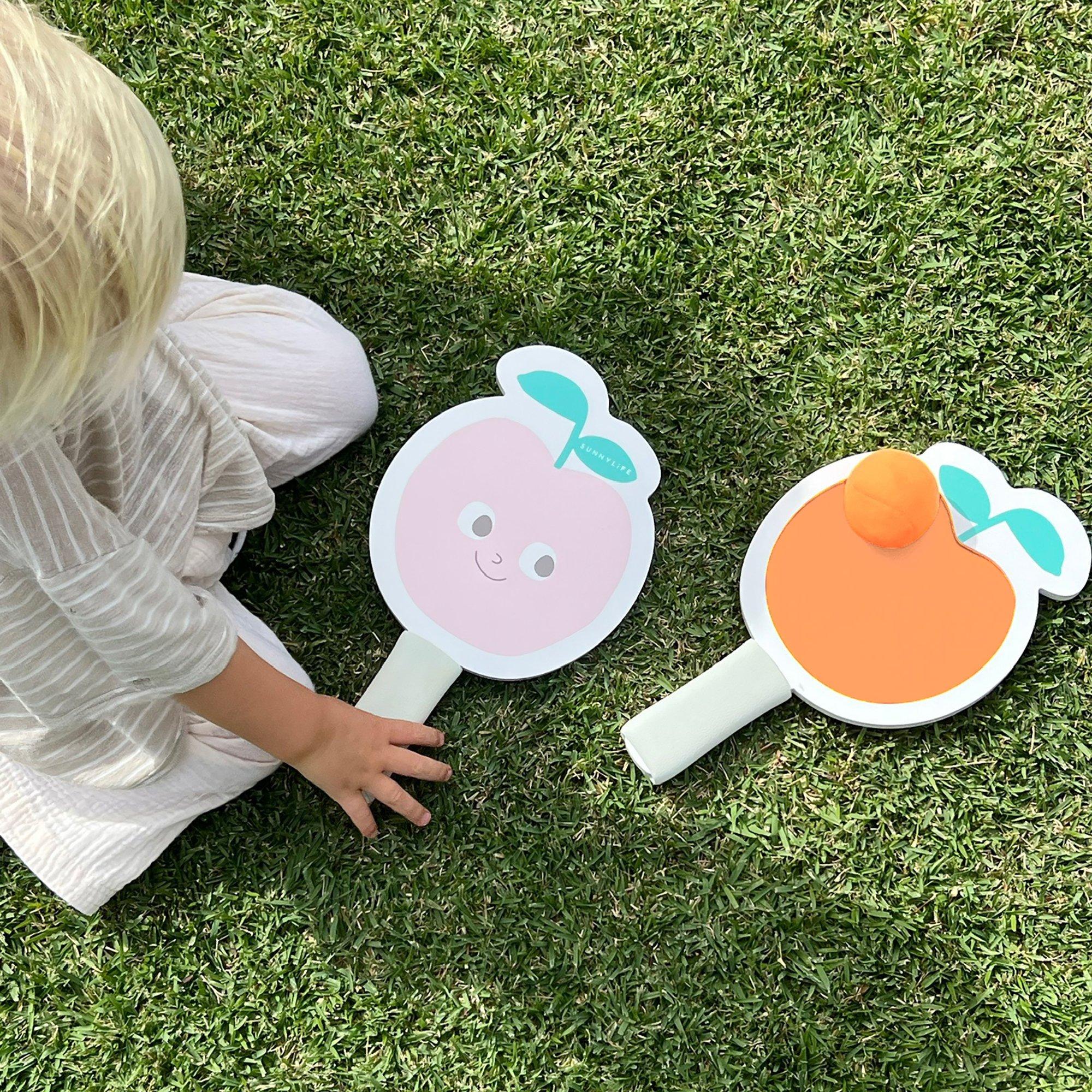 Kids Velcro Beach Bats: Poppy the Peach image number 3