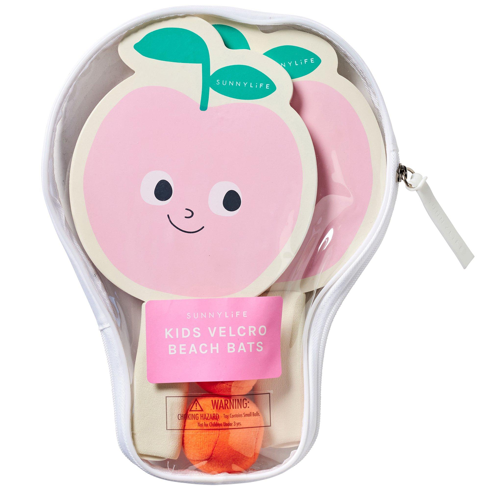 Kids Velcro Beach Bats: Poppy the Peach image number 4