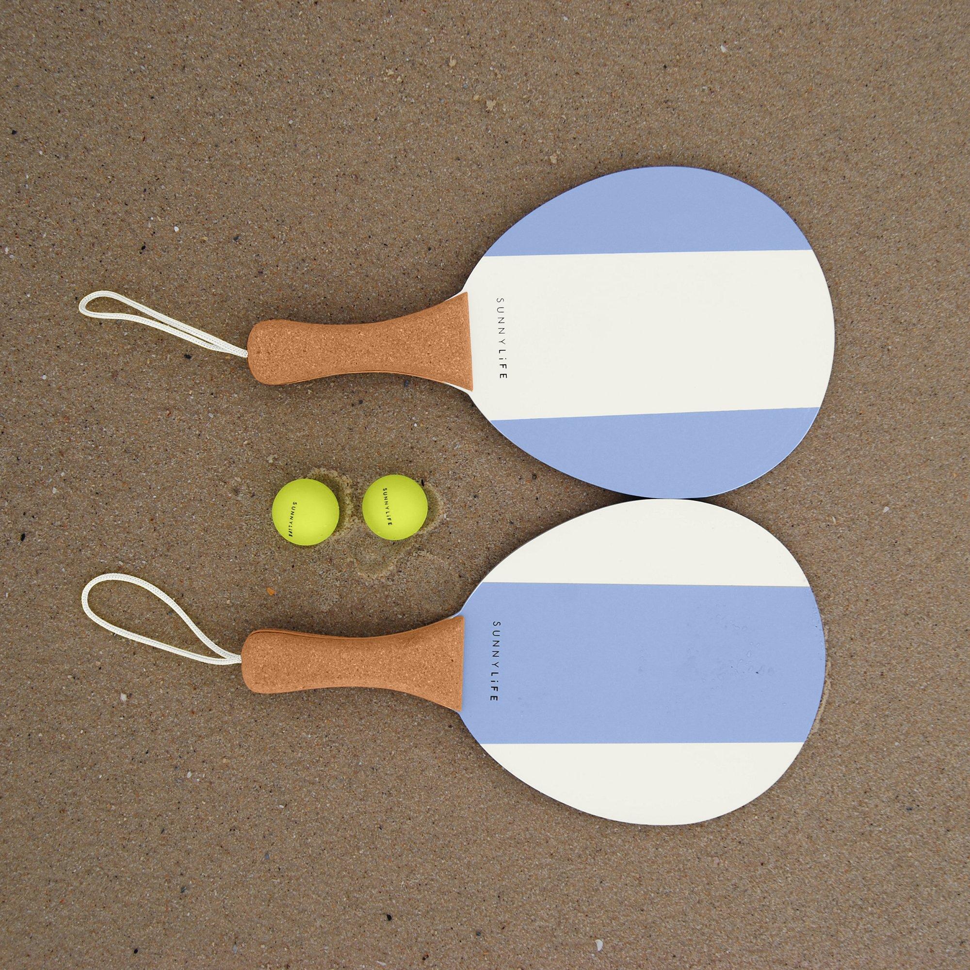 Vintage Beach Paddles: La Mer Med Blue image number 3