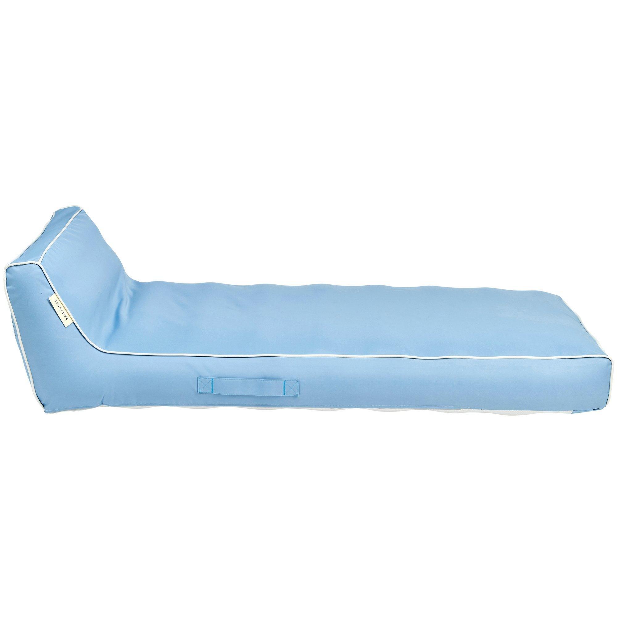 Luxe Lie-On Lounger: La Mer Med Blue image number 4