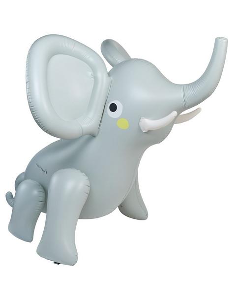 Inflatable Giant Sprinkler: Eli the Elephant Grey