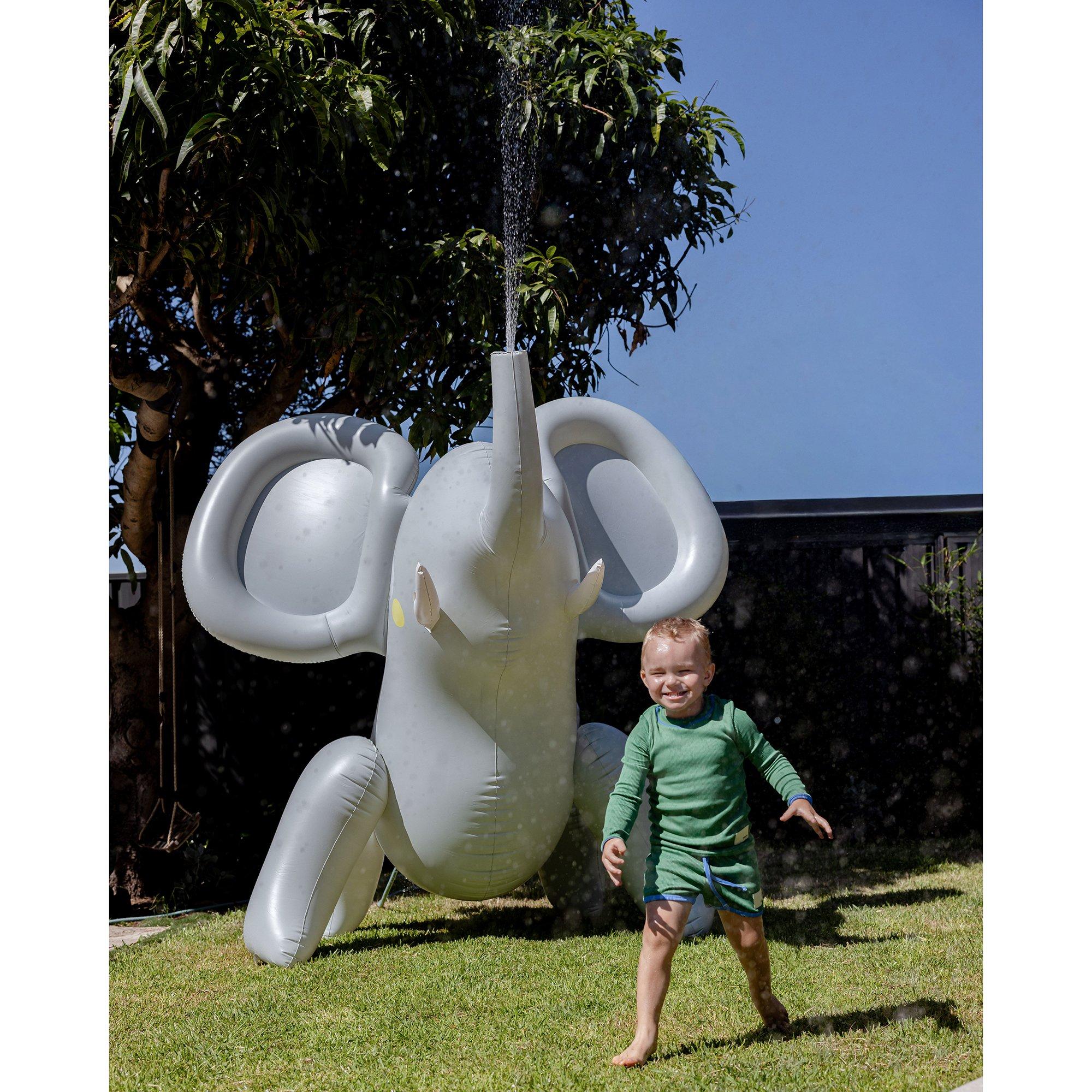Inflatable Giant Sprinkler: Eli the Elephant Grey image number 3