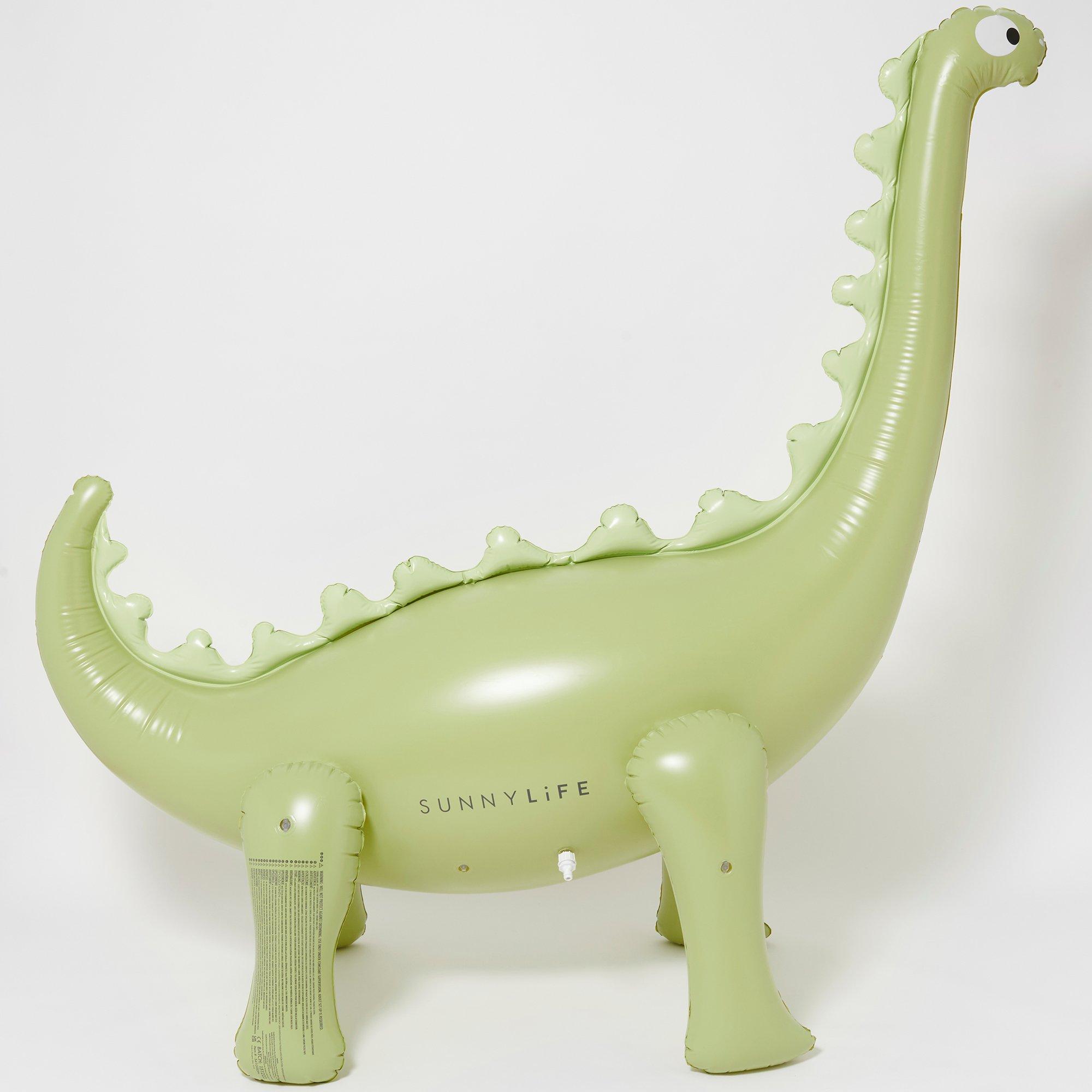 Inflatable Giant Sprinkler: Into the Wild - Khaki Dino image number 3
