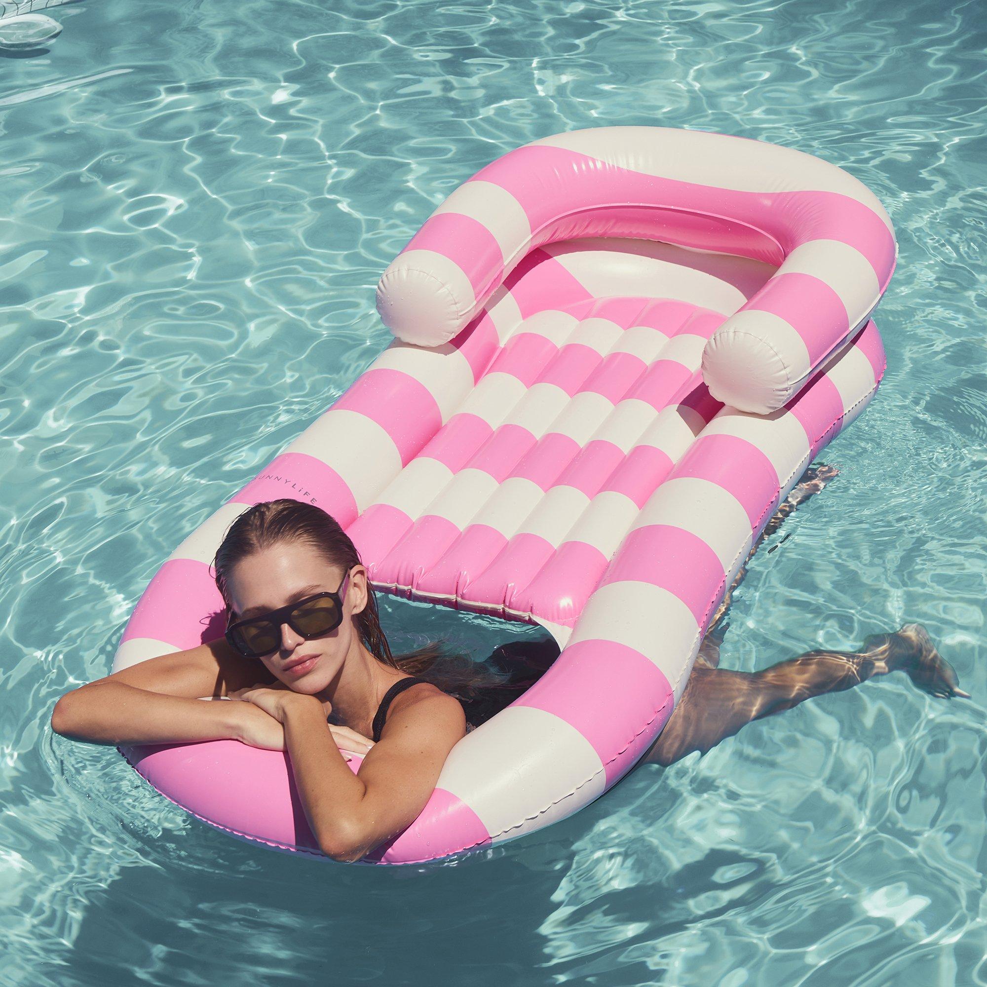 Laze & Lounge: Zest  - Magenta Stripe image number 3