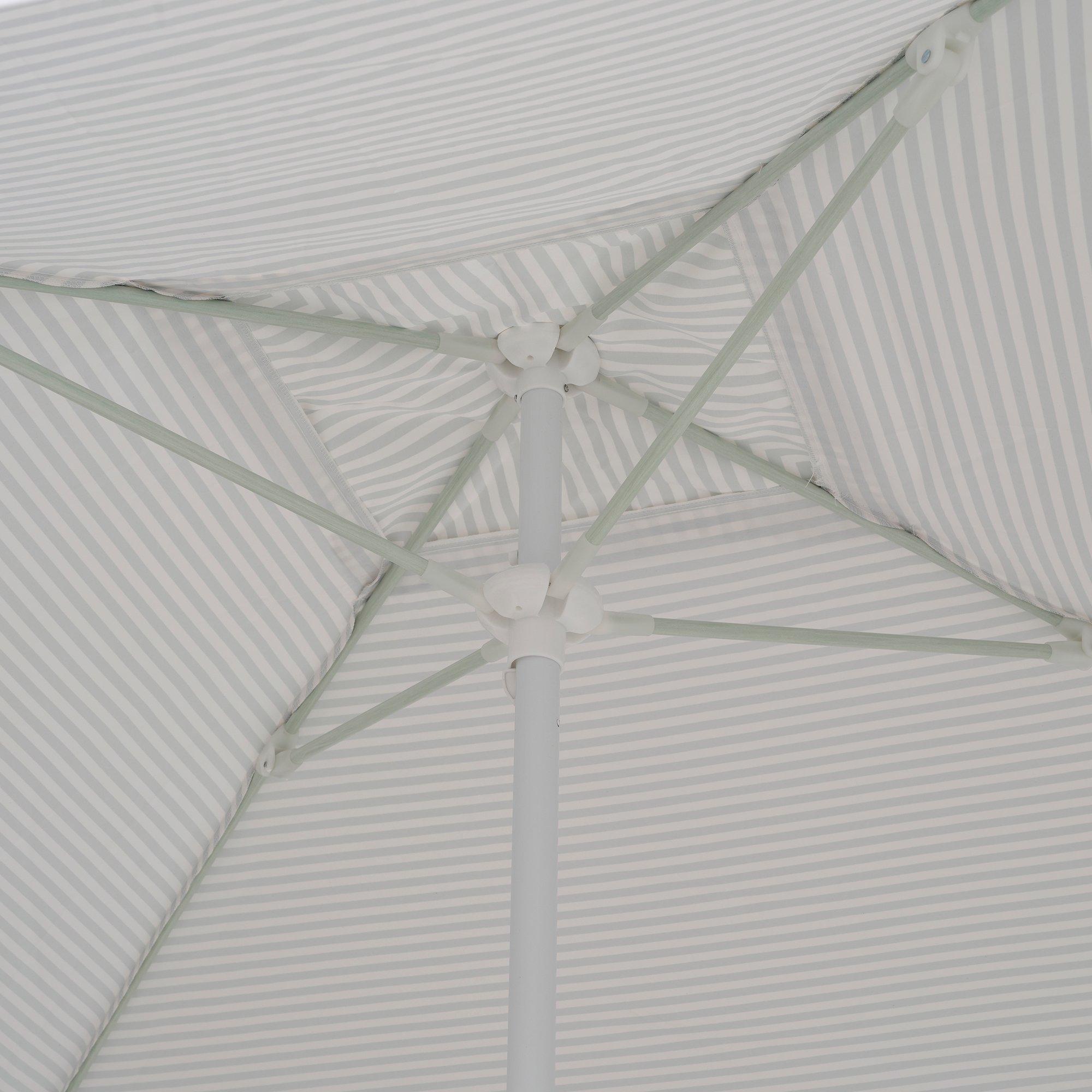 Beach Cabana: Sea Sage Stripe image number 4