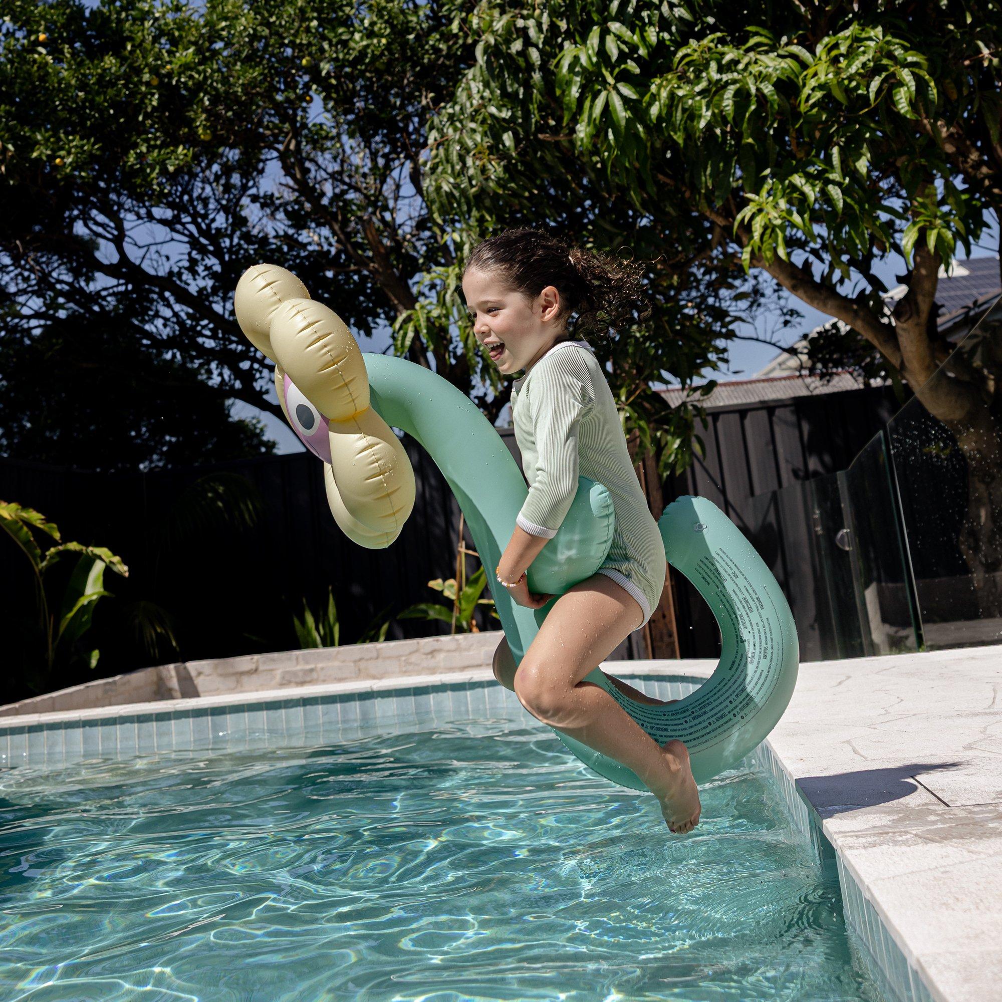 Kids Inflatable Noodle: Poppy the Peach Flowers - 2pk image number 3