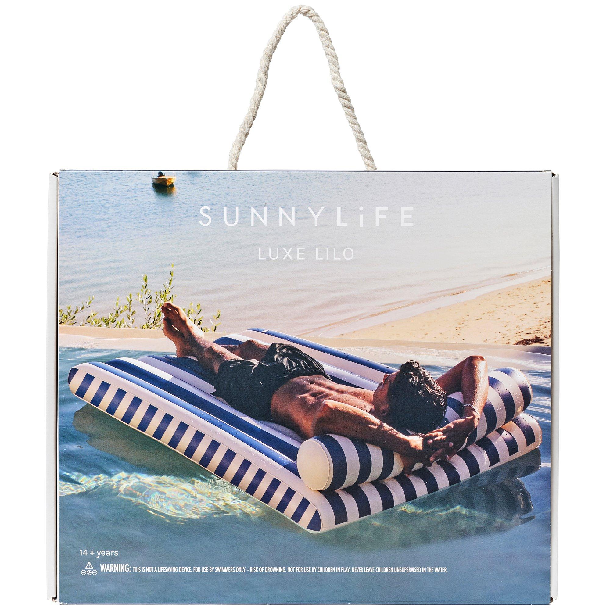 Luxe Lilo: Marine Stripe image number 1