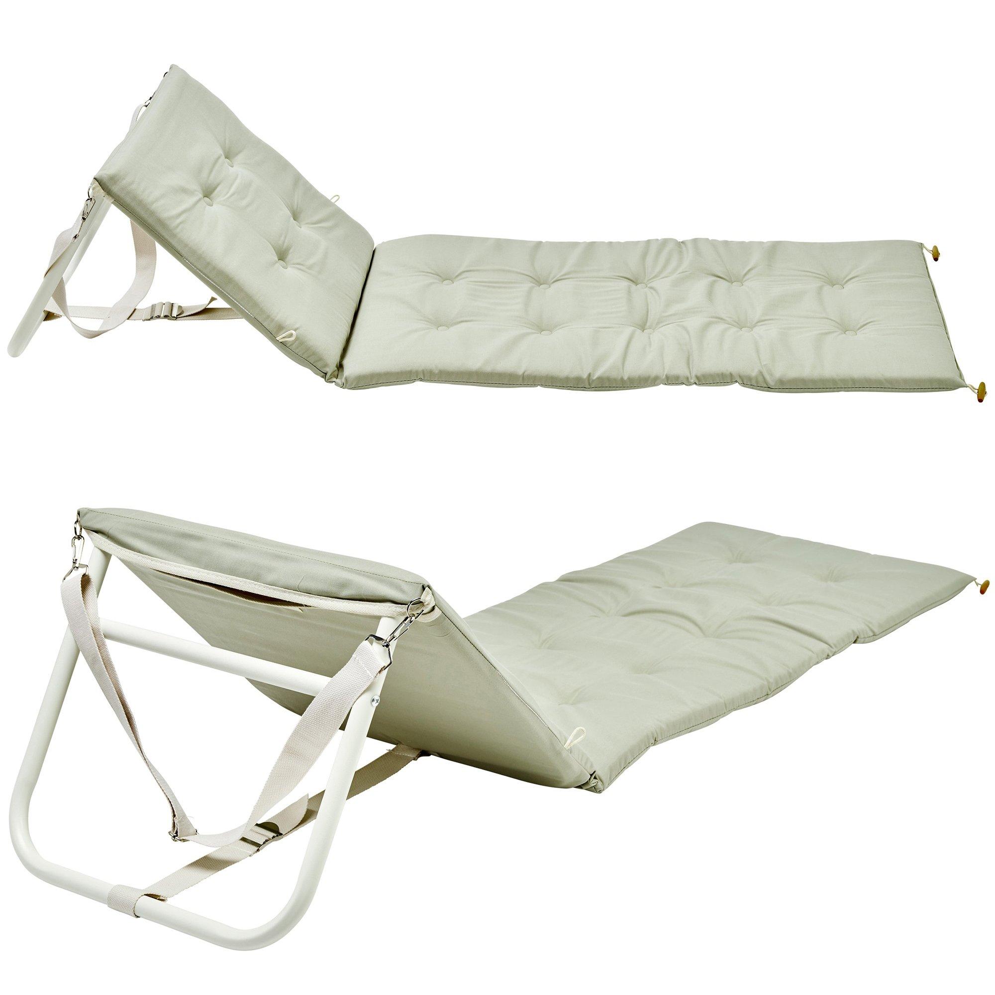 Reclining Beach Chair: Seagrass image number 3