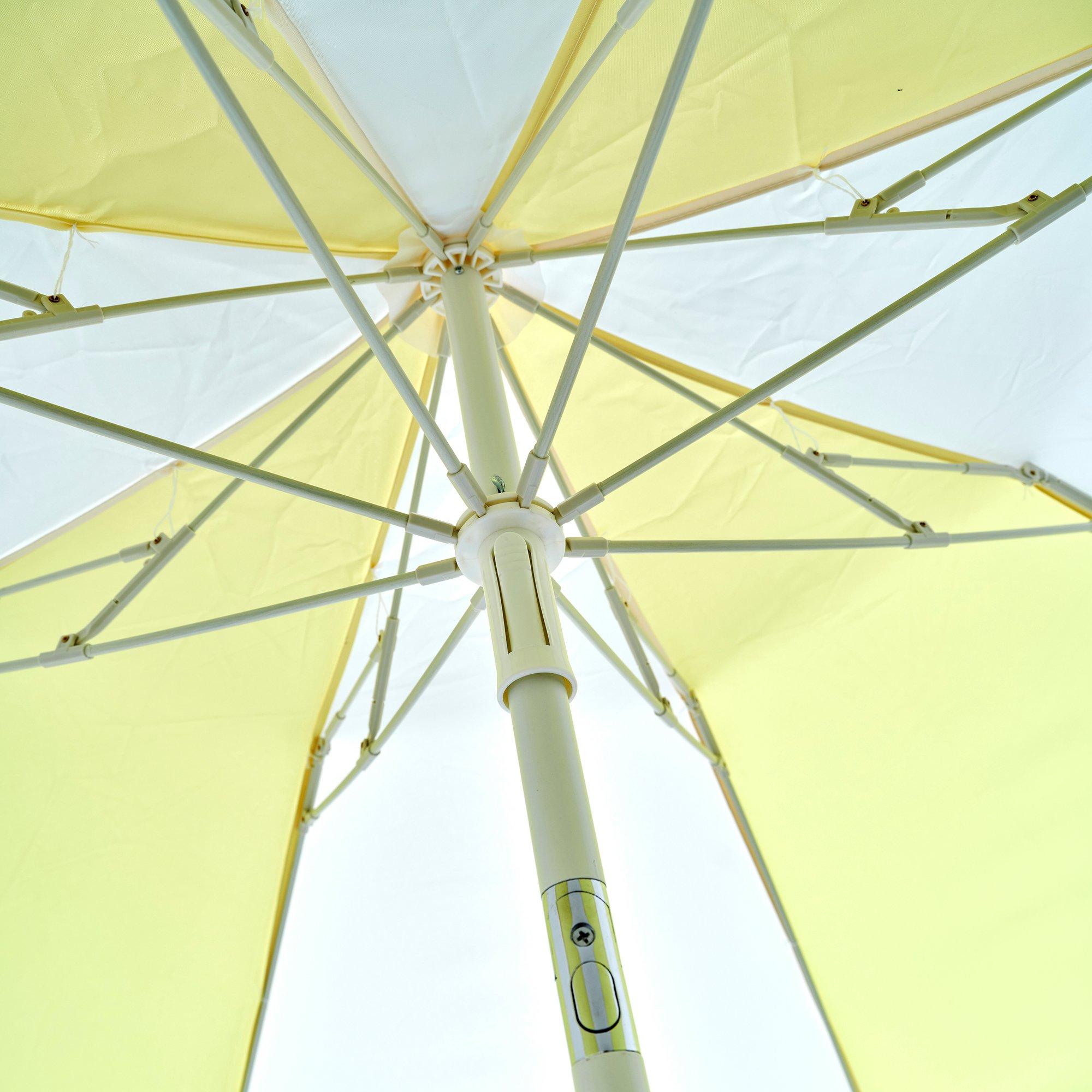 Compact Beach Umbrella: La Mer Limon image number 3
