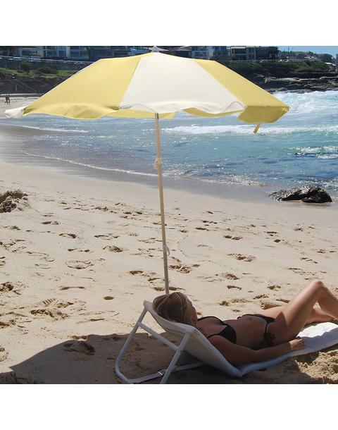 Compact Beach Umbrella: La Mer Limon