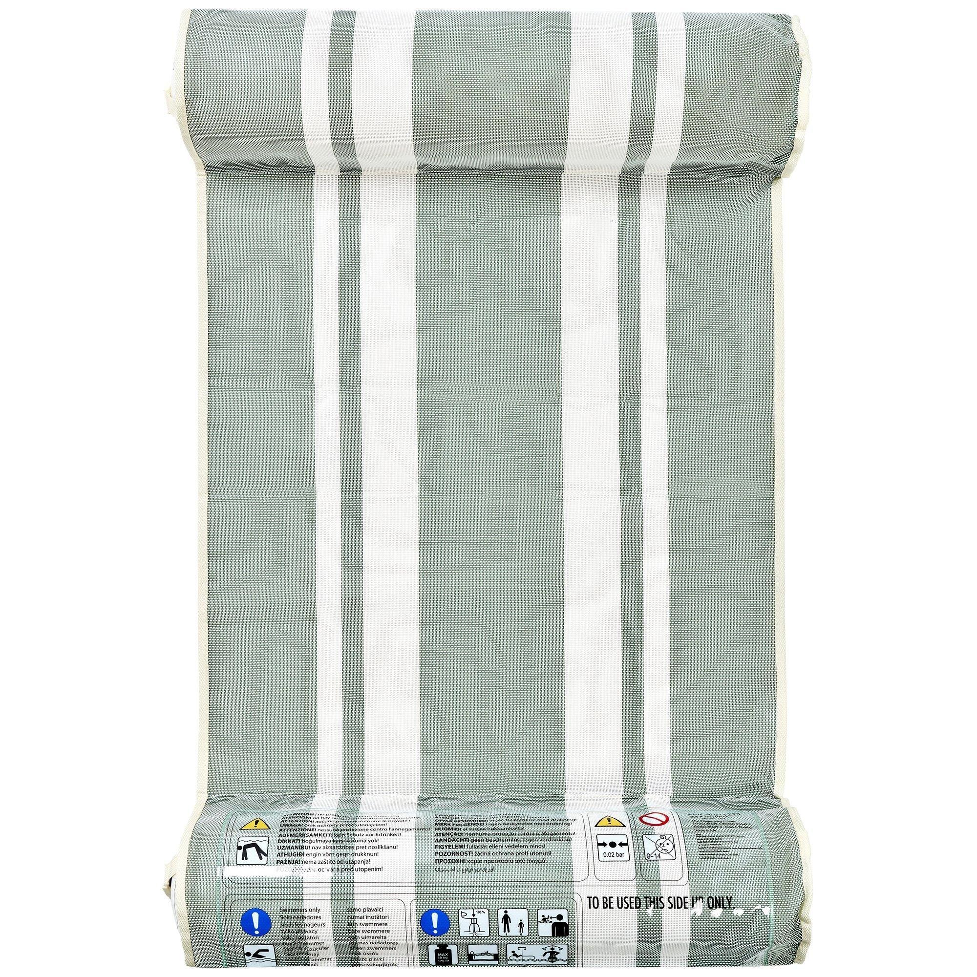 Mesh Hammock Float: Seagrass Stripe image number 1