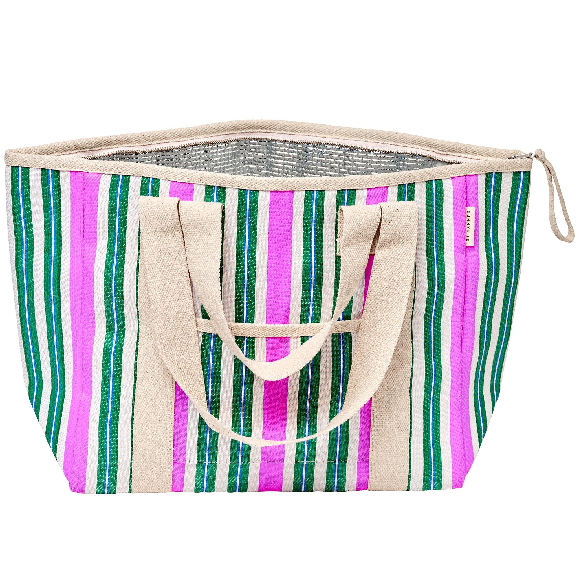 Recycled Nylon: Cooler Tote - Seagrass Green image number 1