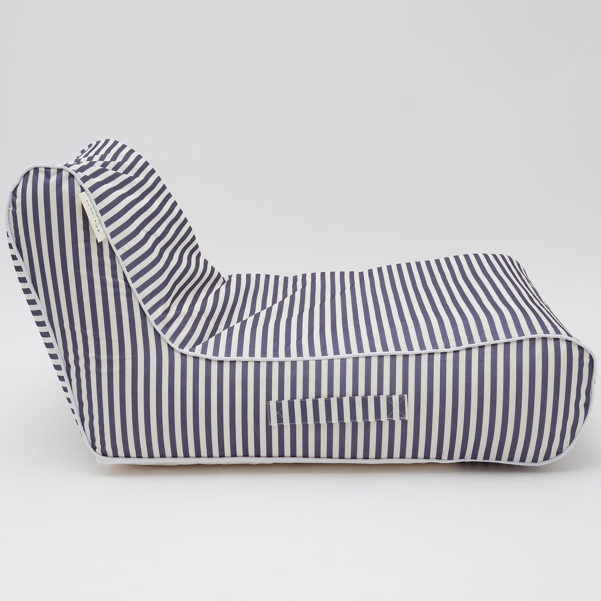 Luxe Floating Chair: Marine Stripe image number 2