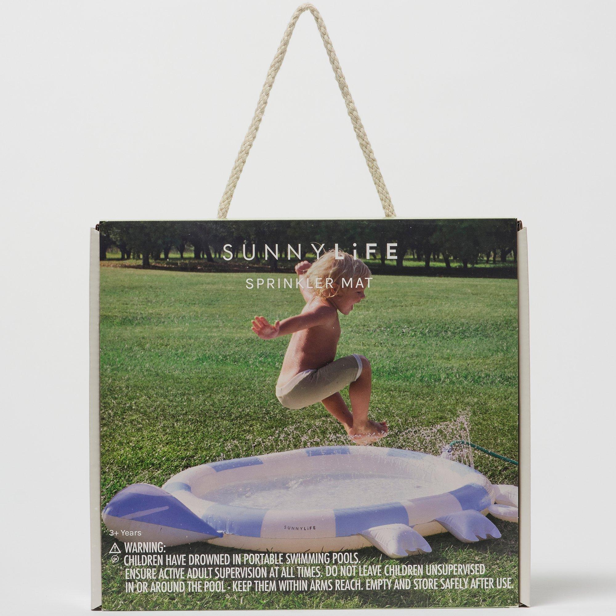 Kids Sprinkler Mat: Into the Wild Blue Lizard image number 1