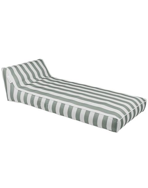 Luxe Lie-On Lounger: Seagrass Stripe