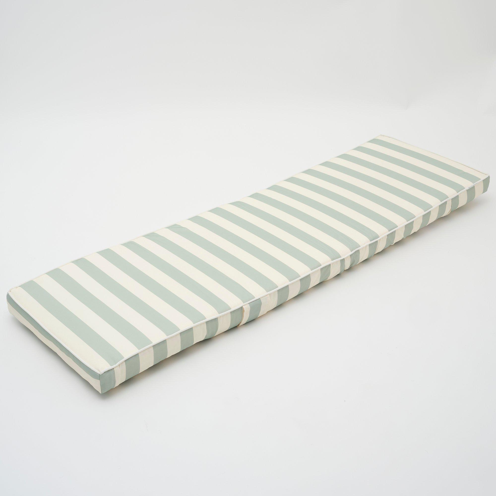 The Lounger Chair: Sea Sage Stripe image number 3