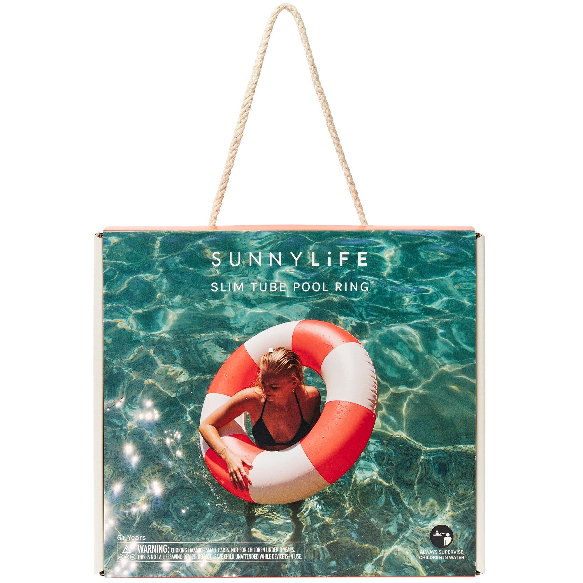 Slim Tube Pool Ring: La Mer Tomato image number 1