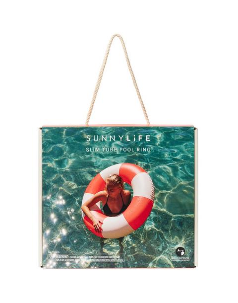 Slim Tube Pool Ring: La Mer Tomato
