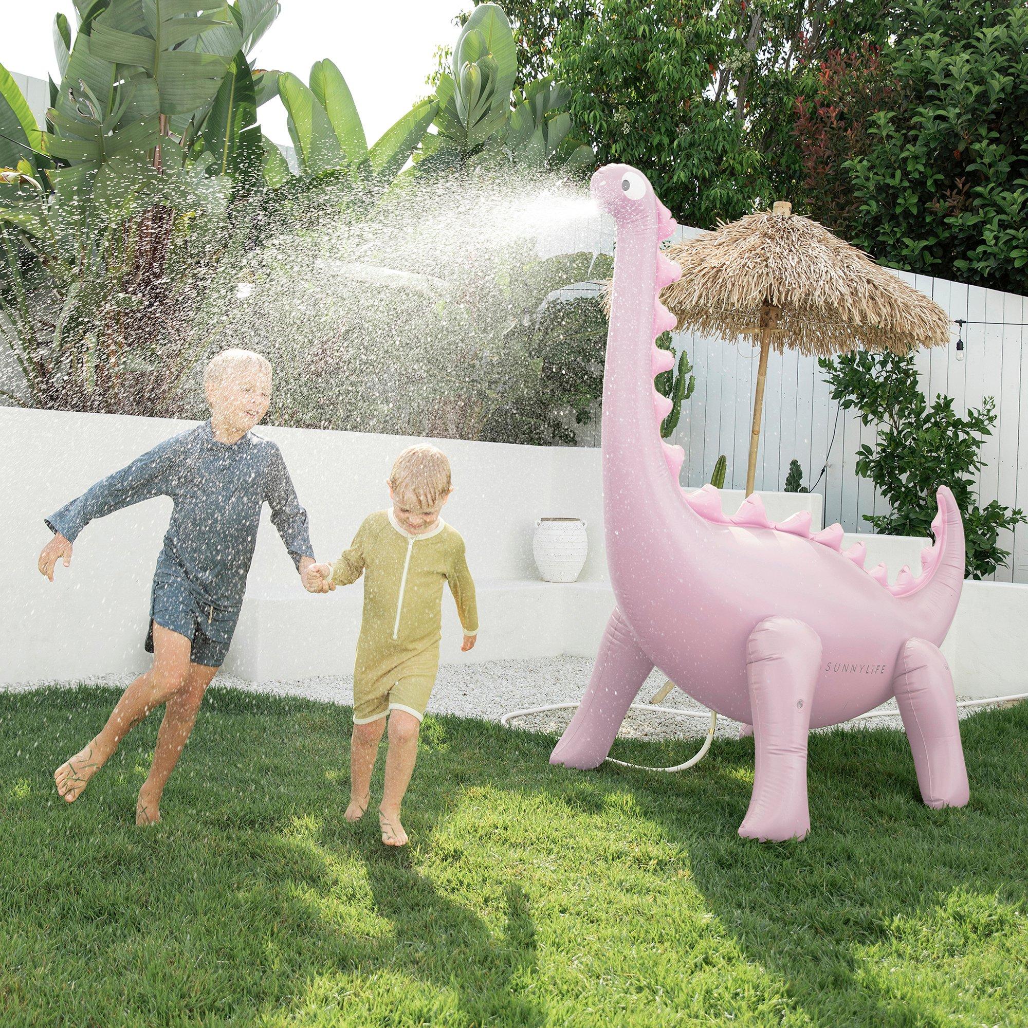 Inflatable Giant Sprinkler: Into the Wild - Pink Dino image number 2