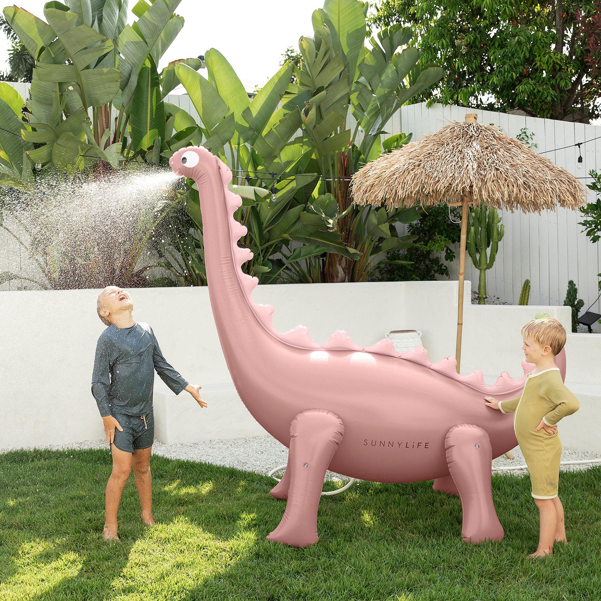 Inflatable Giant Sprinkler: Into the Wild - Pink Dino image number 4