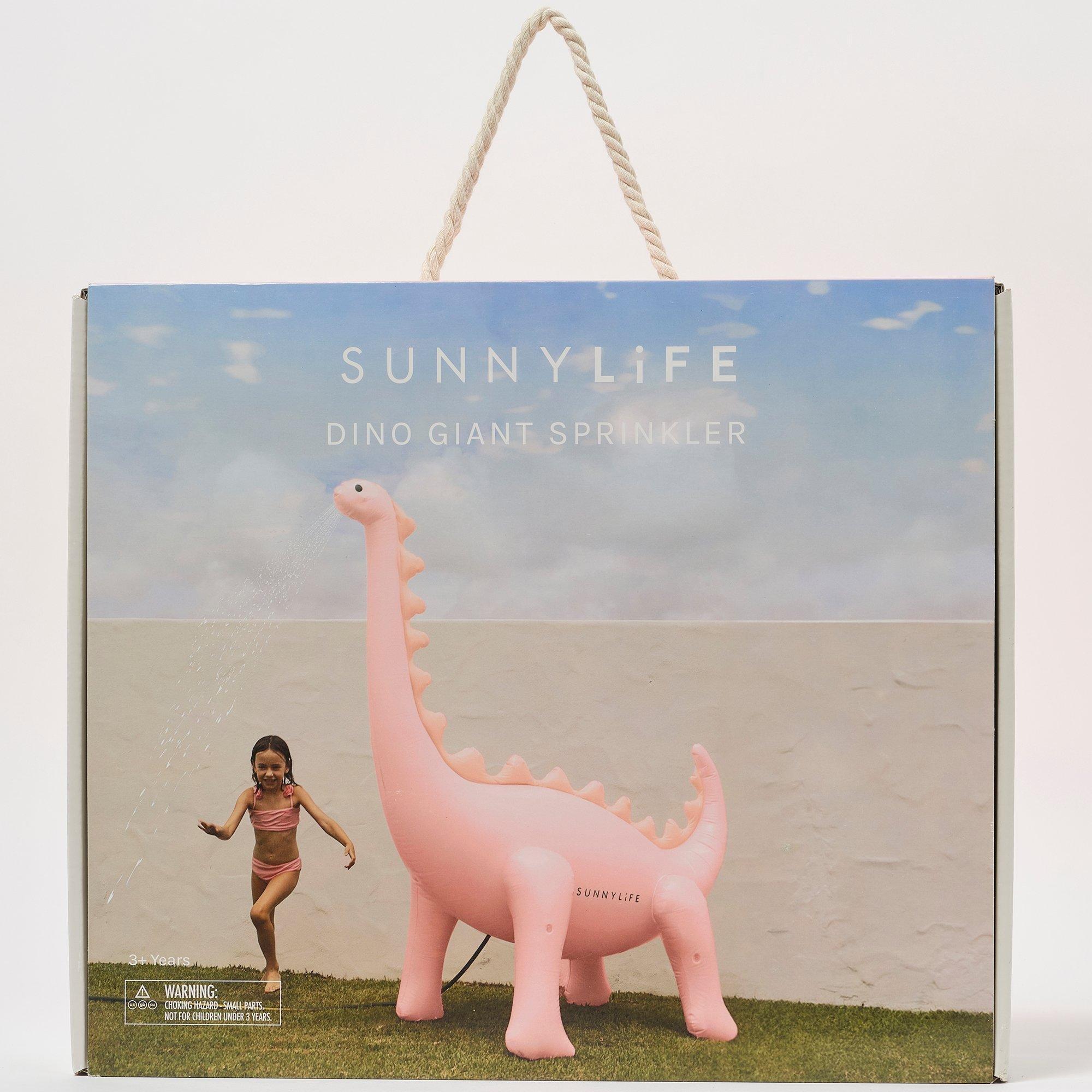 Inflatable Giant Sprinkler: Into the Wild - Pink Dino image number 1