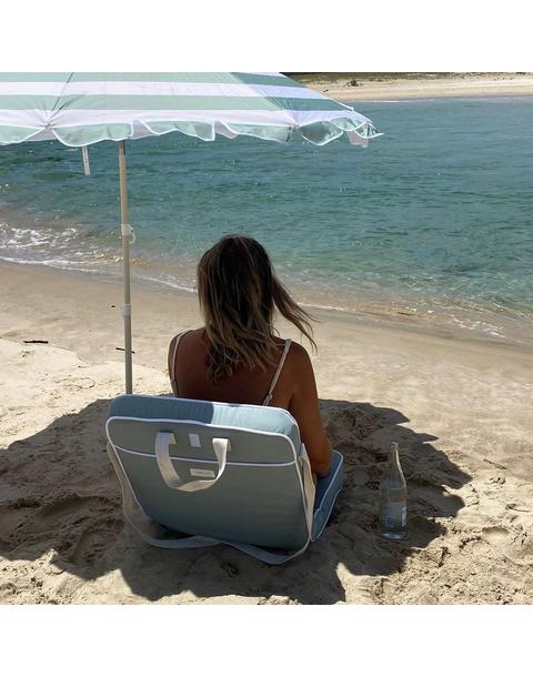 Take Anywhere Folding Chair: Sea Sage