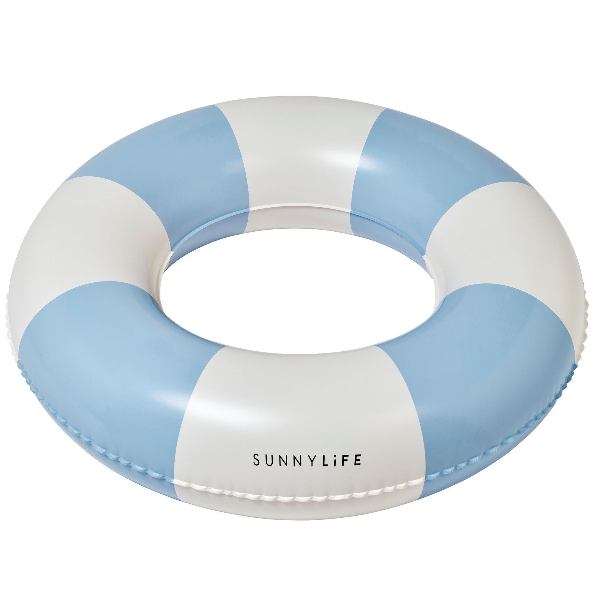 Slim Tube Pool Ring: La Mer Med Blue image number 4